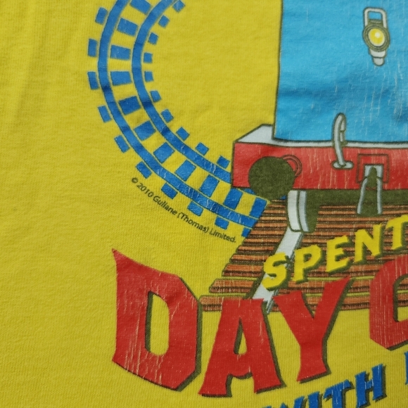 2010s Thomas The Train Graphic Tshirt Sz 4T - Picture 8 of 8